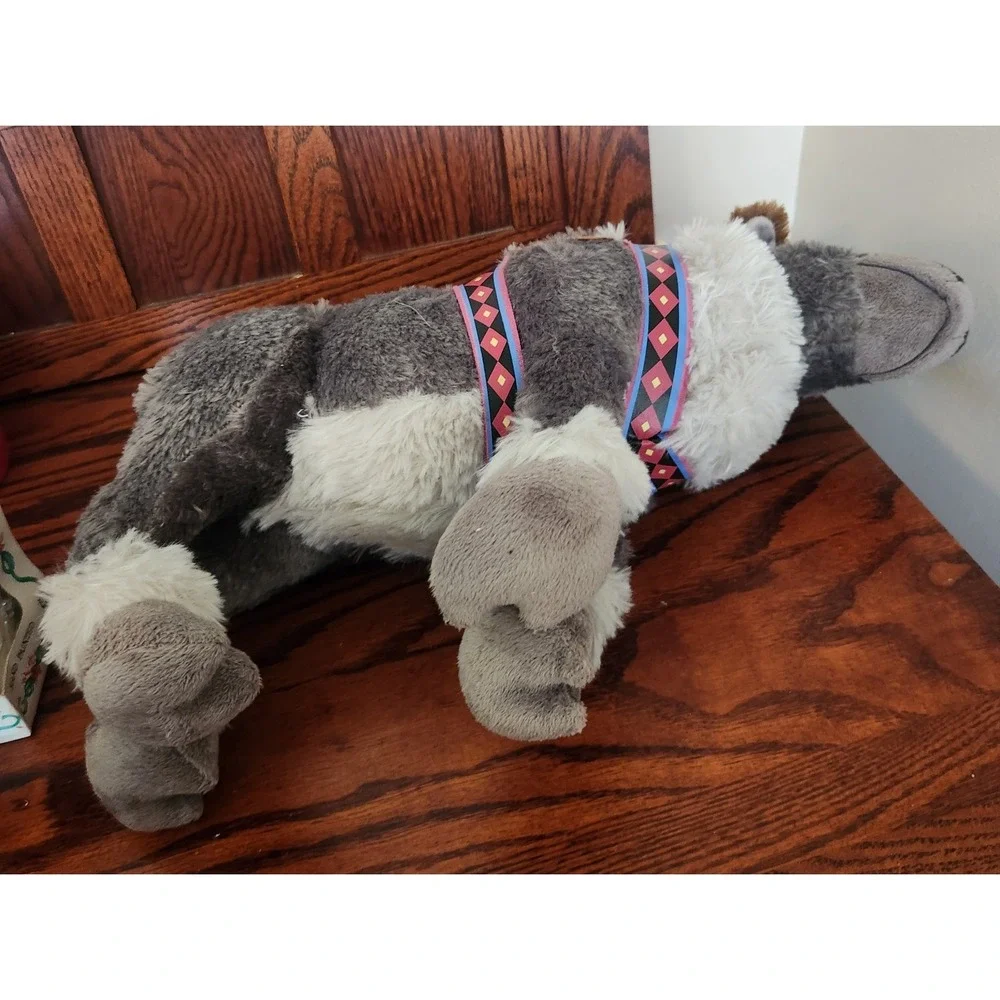 Disney Parks Frozen Sven‎ Grey Reindeer Sitting Plush 11 inch